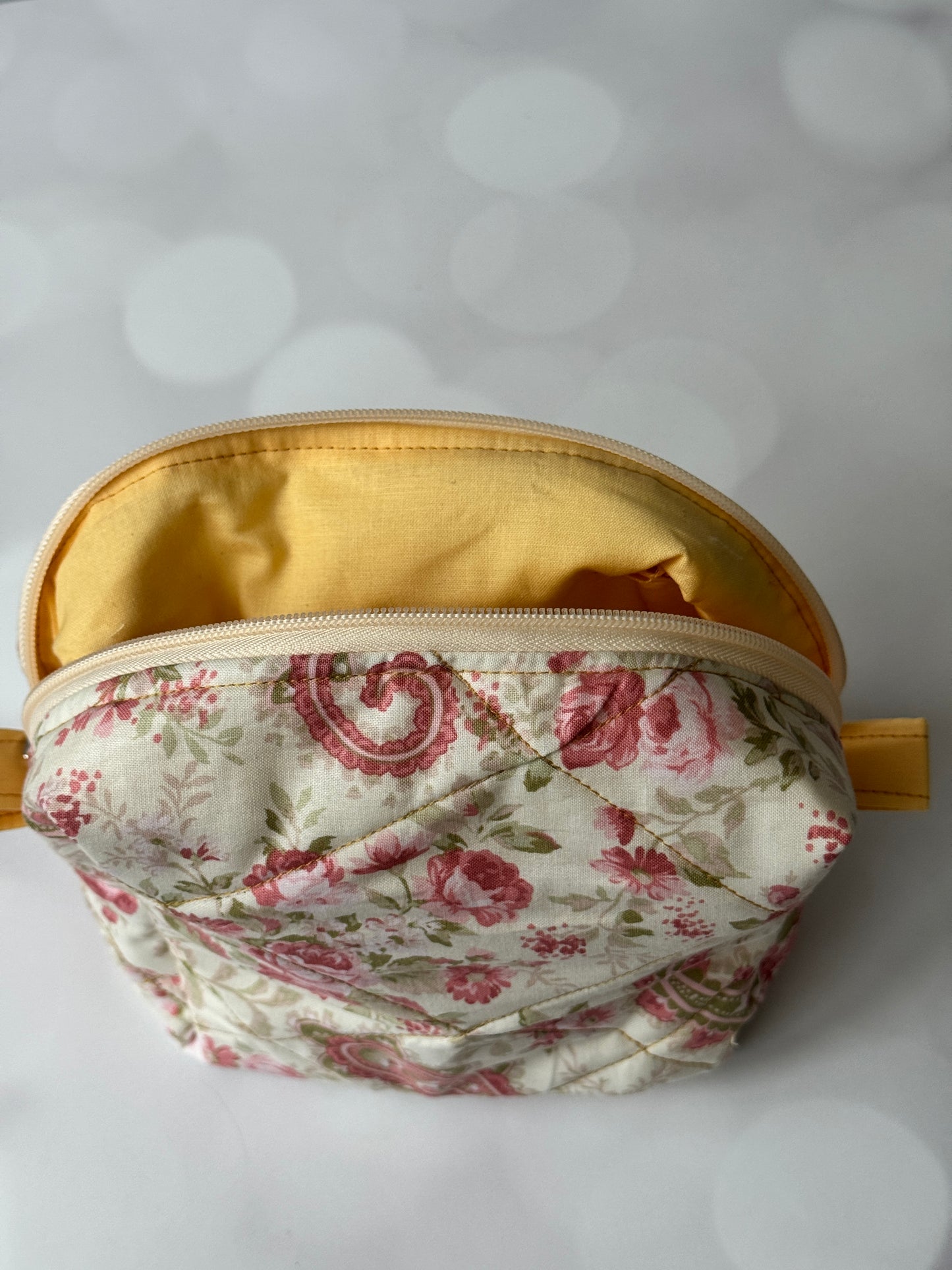 Roses Makeup Bag