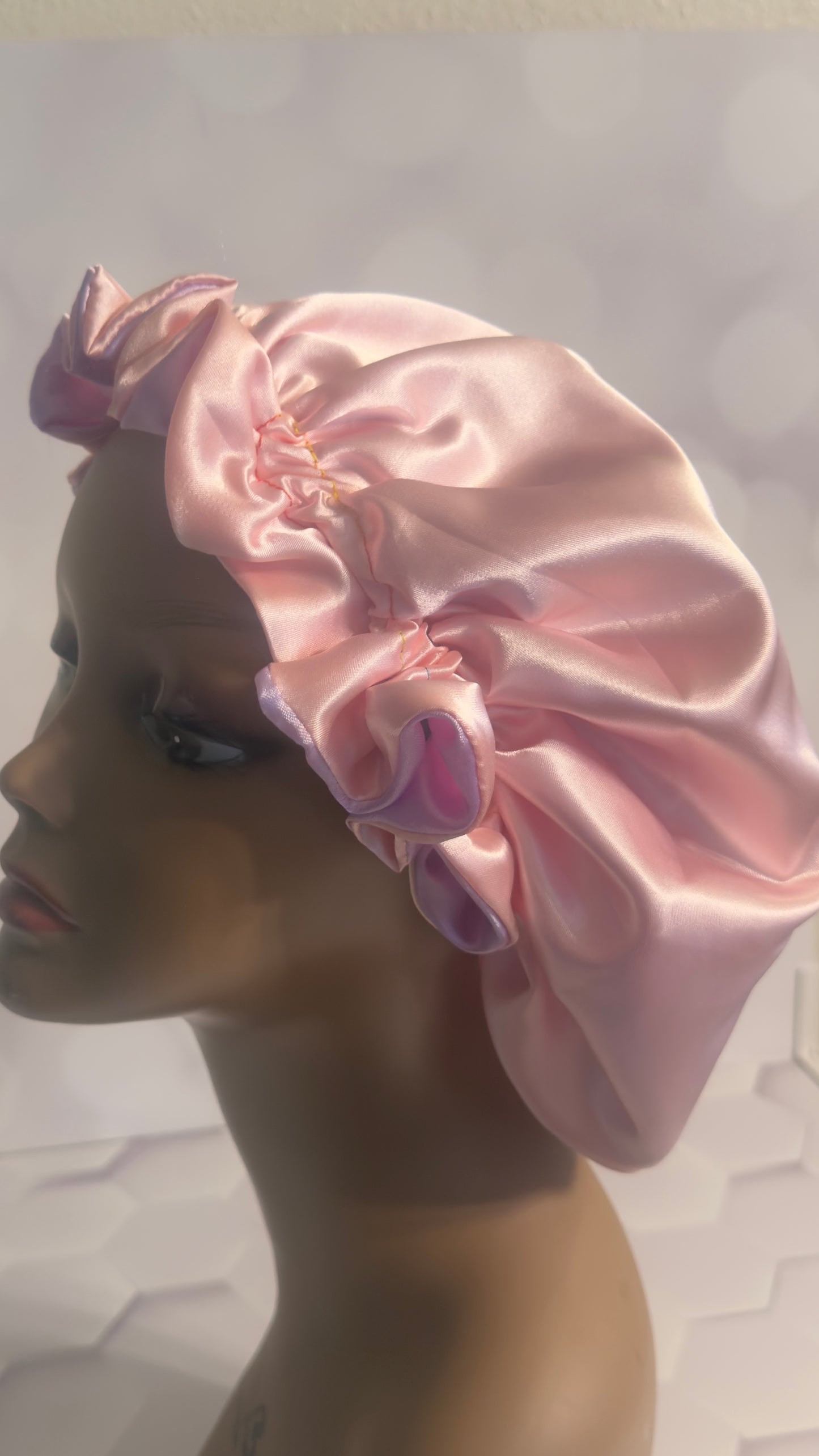 Lavender/ Babypink Bonnet