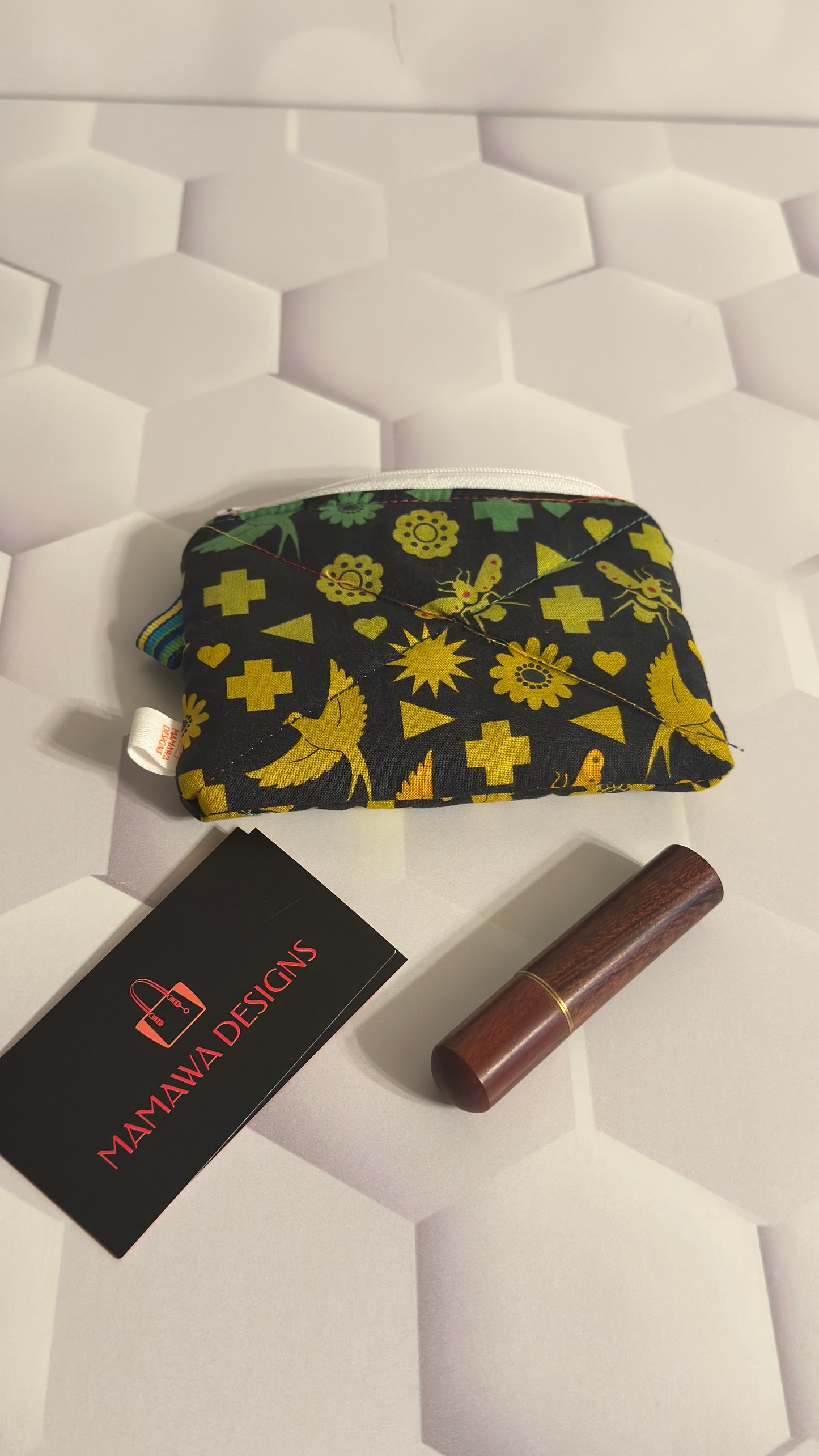 šæ Nature Vibes Quilted Coin Wallet