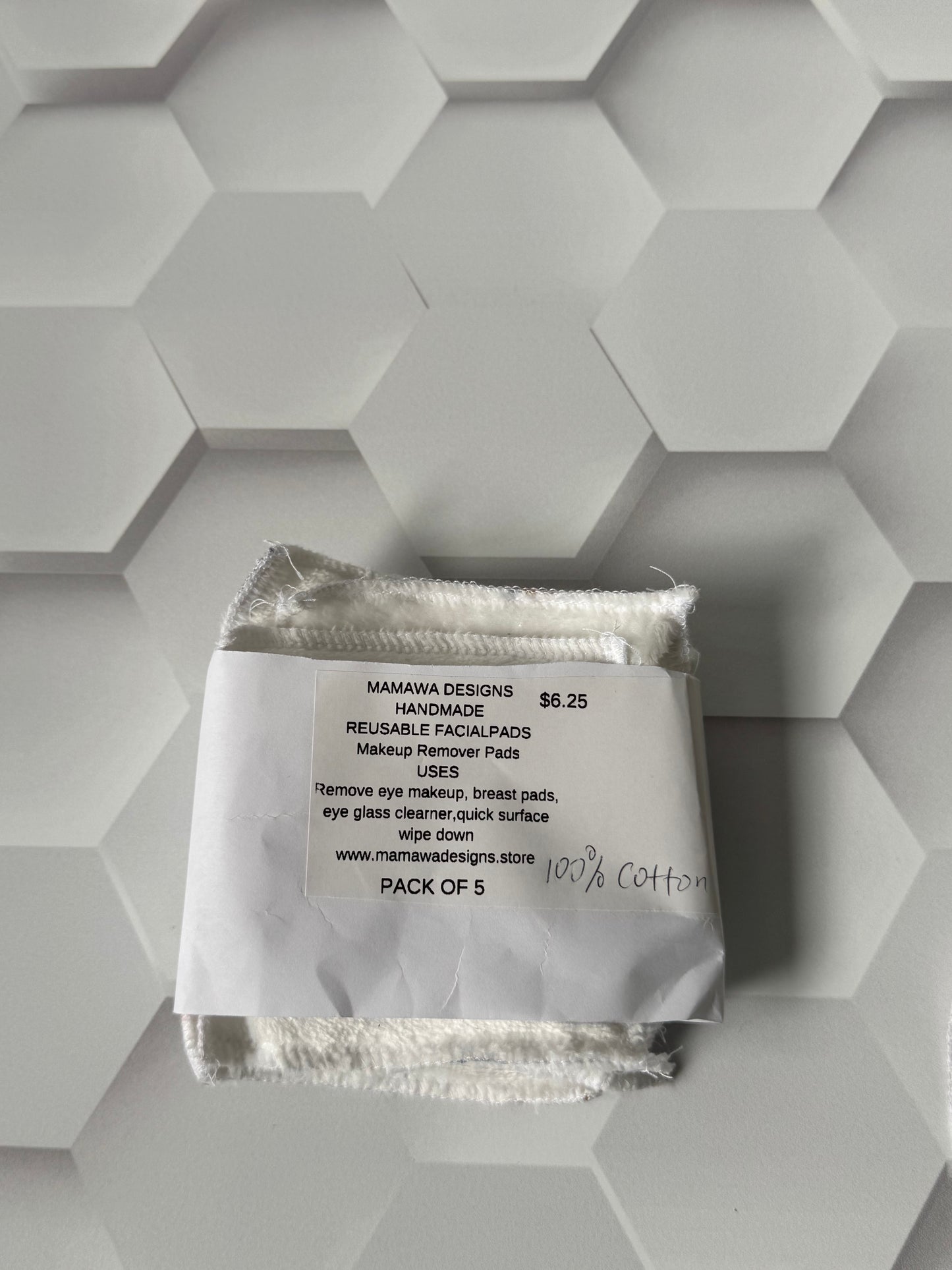 REUSABLE MAKEUP WIPES