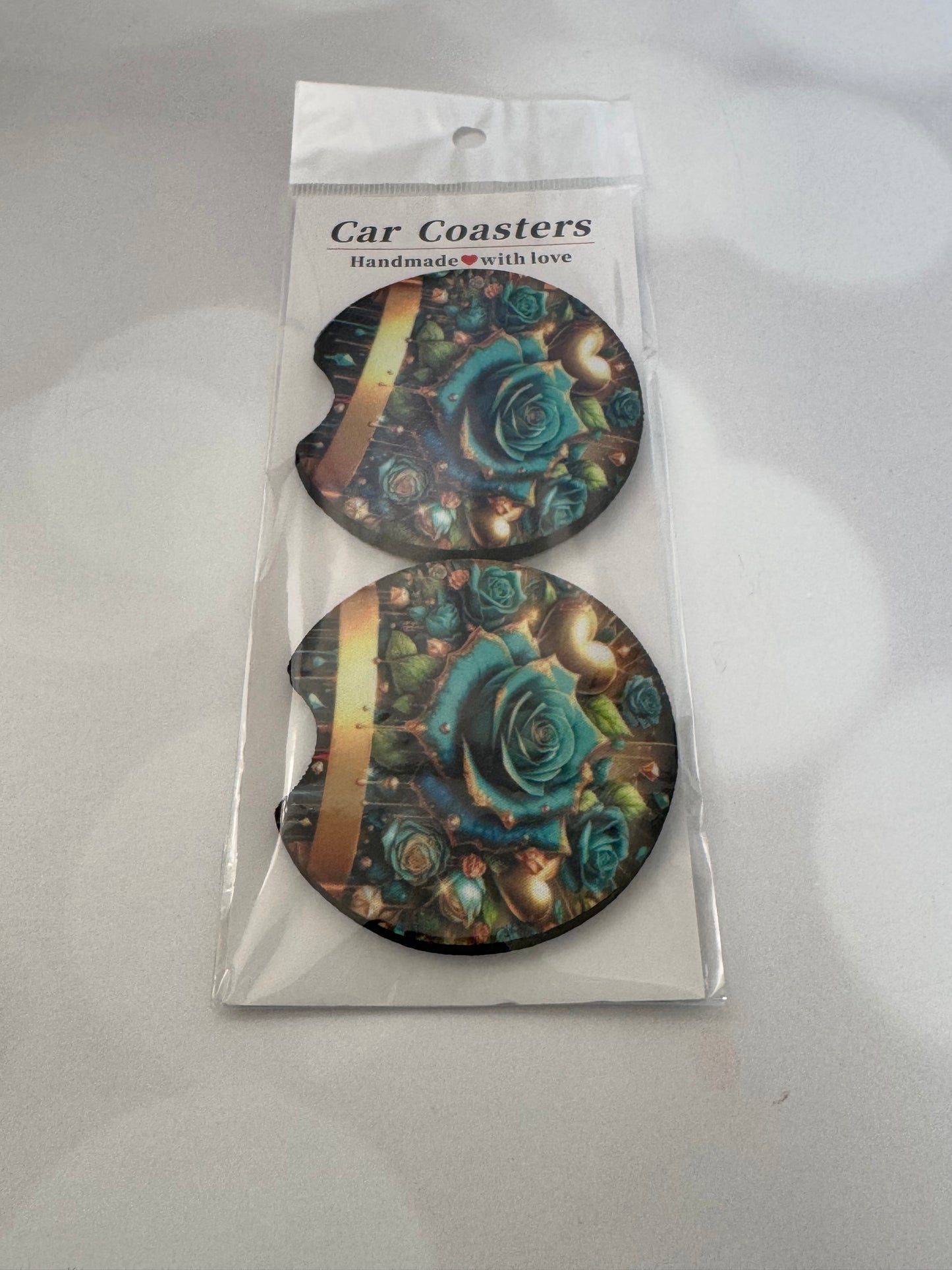 GLODEN ROSE CAR COASTER