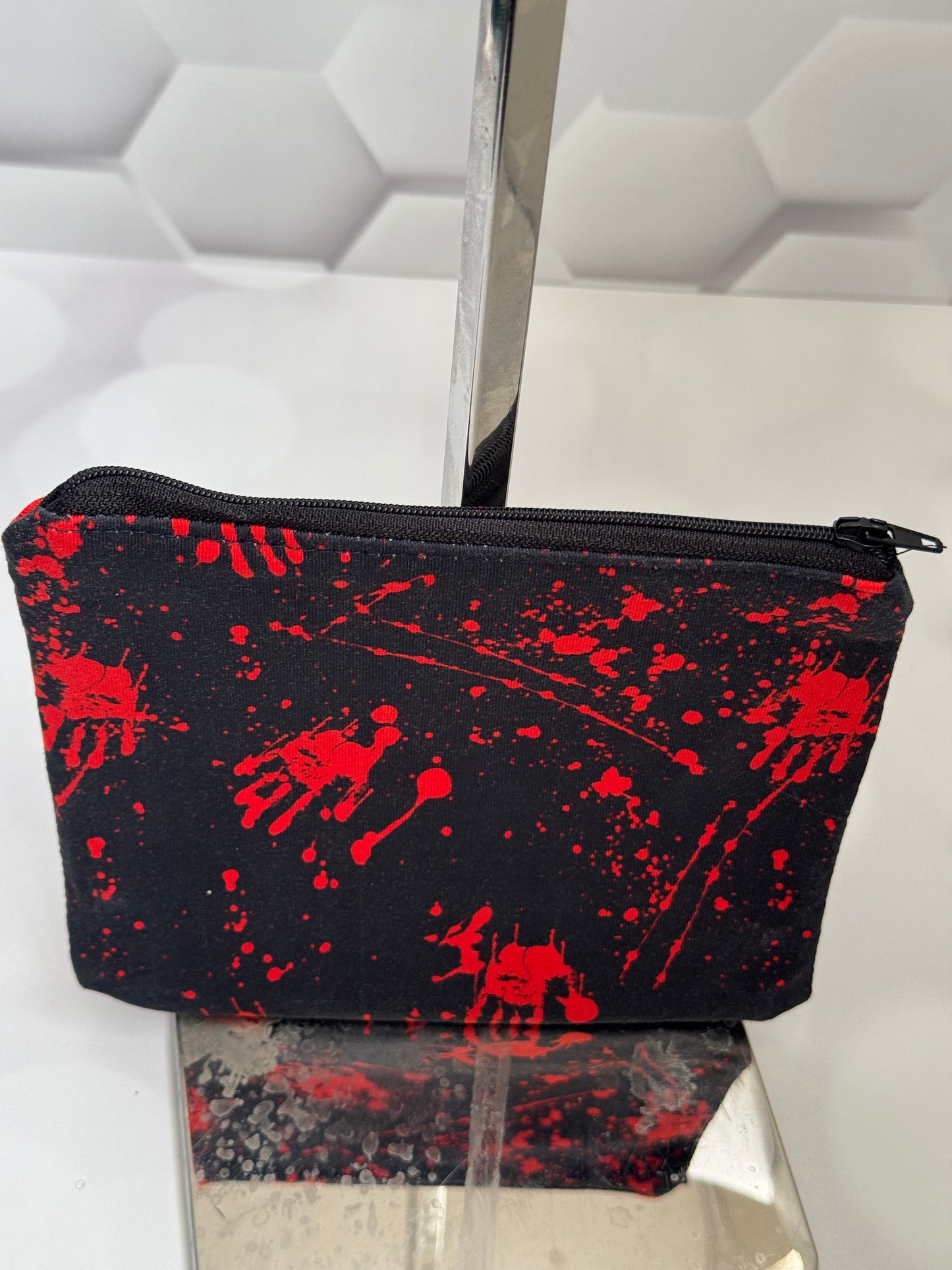 RED/BLACK POUCH
