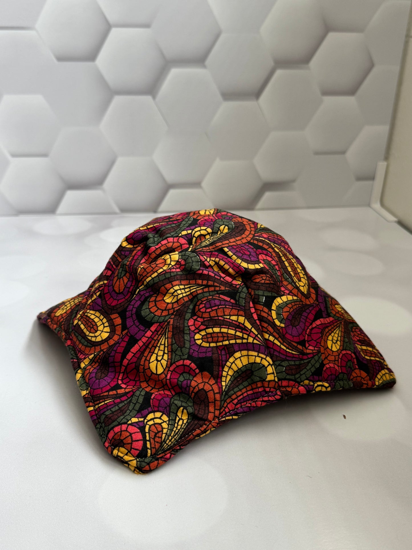 GEOMETRIC BOWL COZY