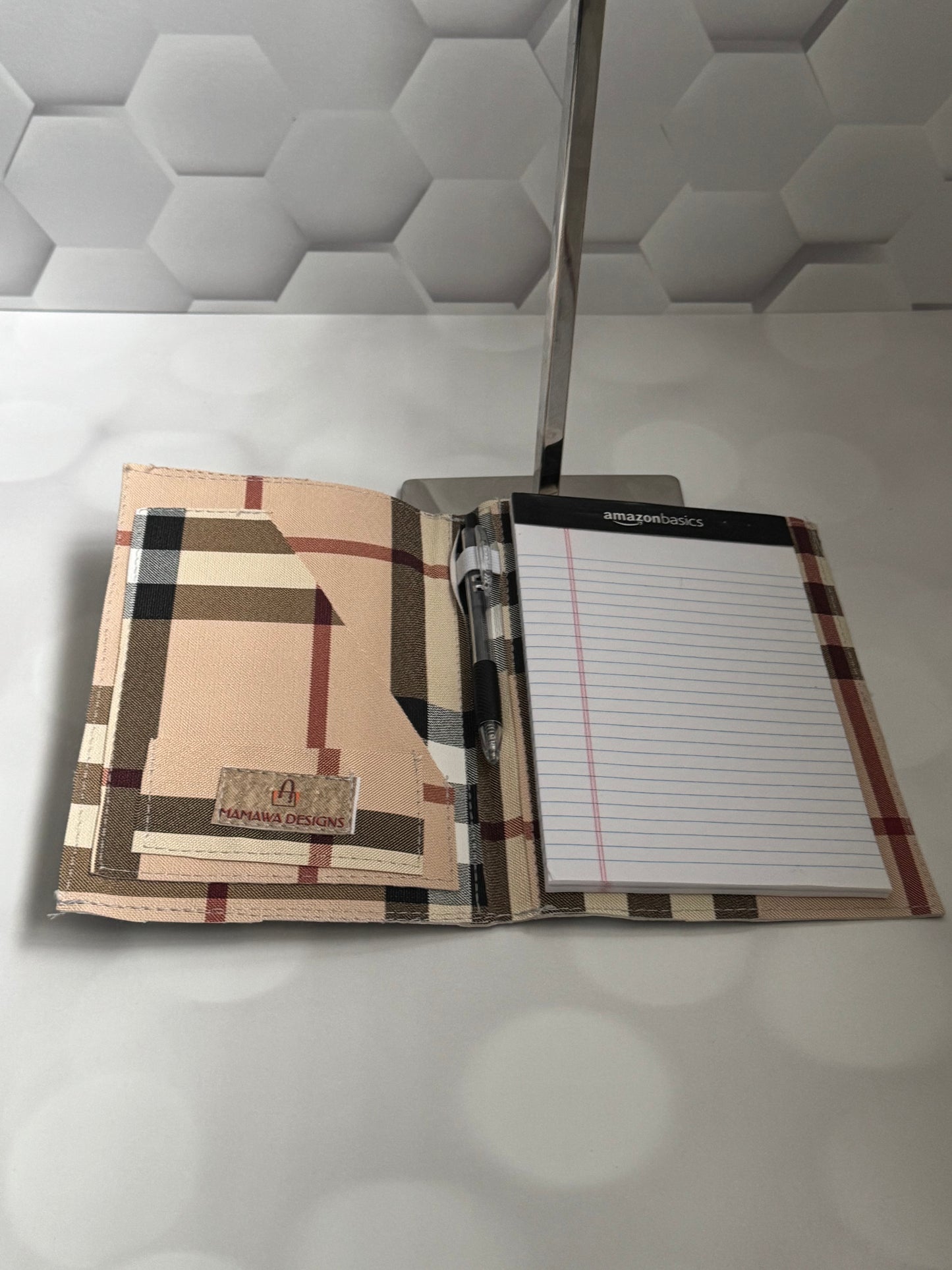 PLAID NOTE BOOKCOVER