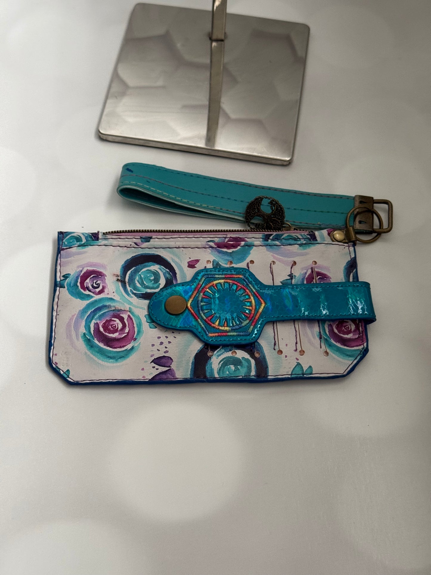 TEAL PURSE PAL WALLET