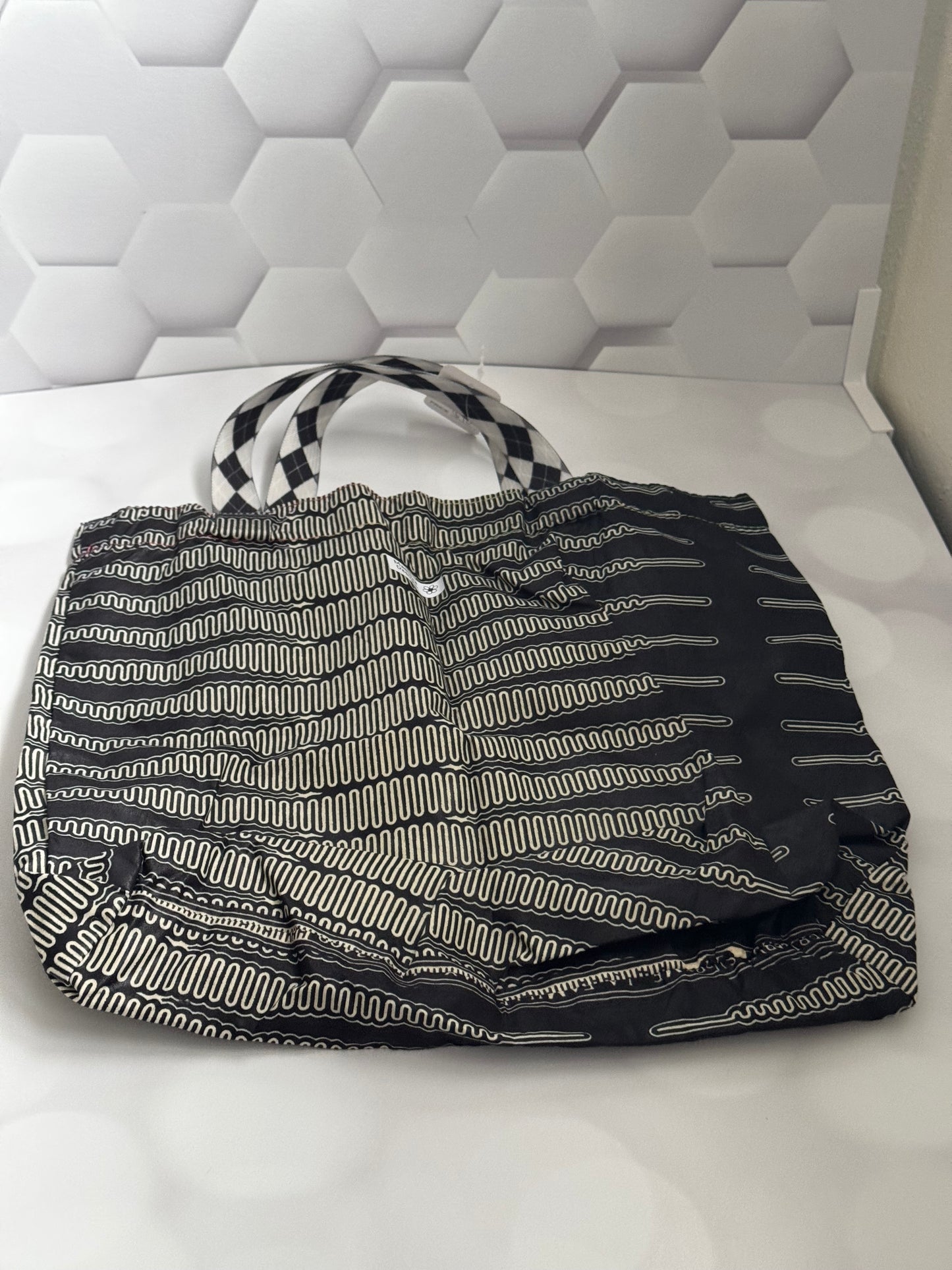 WAX AFRICAN PRINT GROCERY BAG