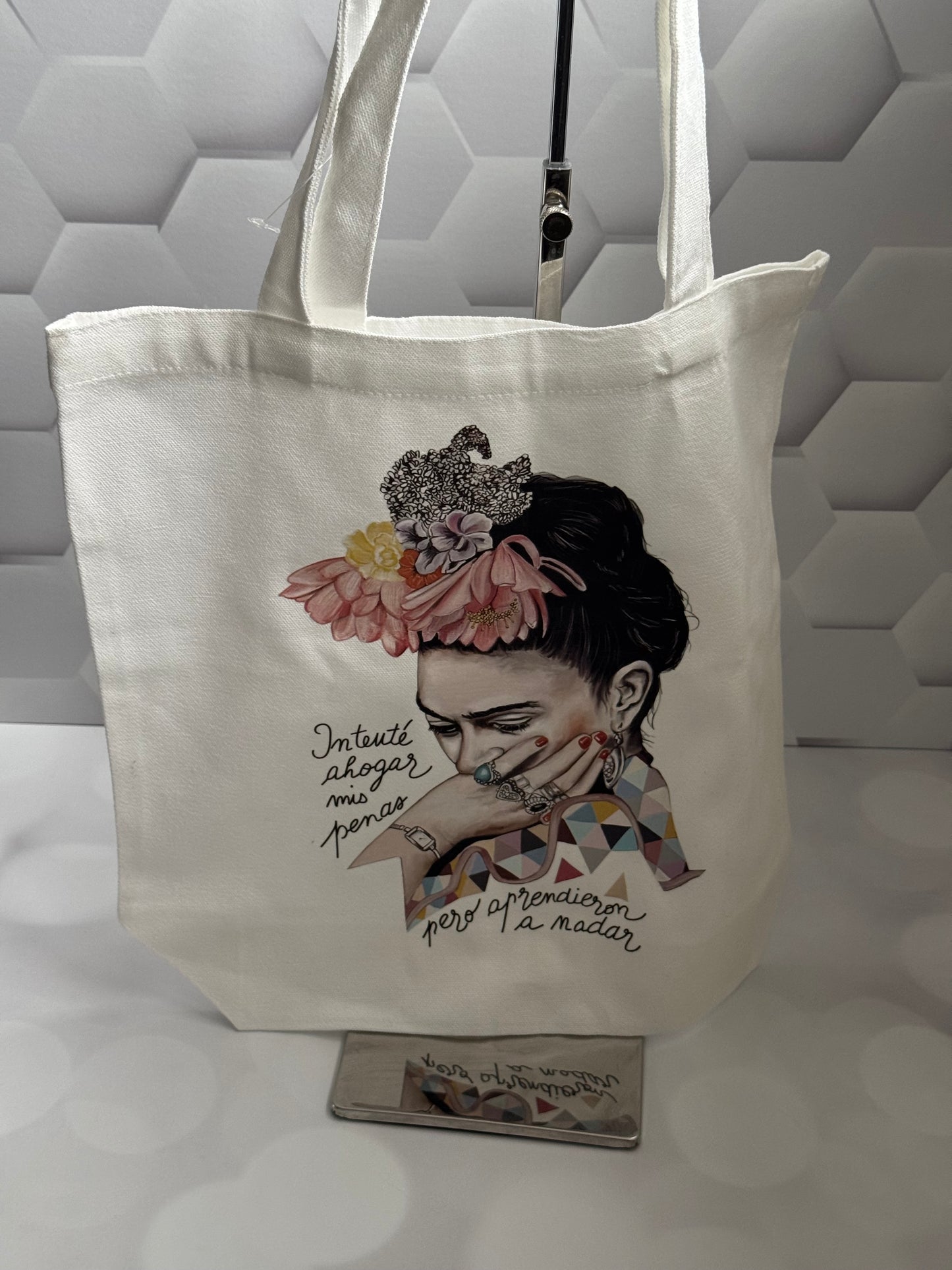 BEAUTIFUL LADY CANVAS BAG