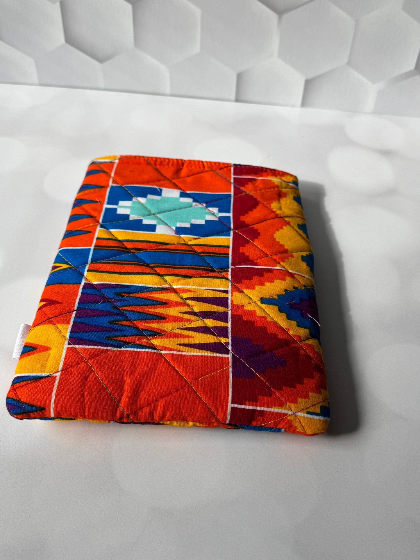 AFRICAN PRINT MIXED COLOR BOOKSLEEVE