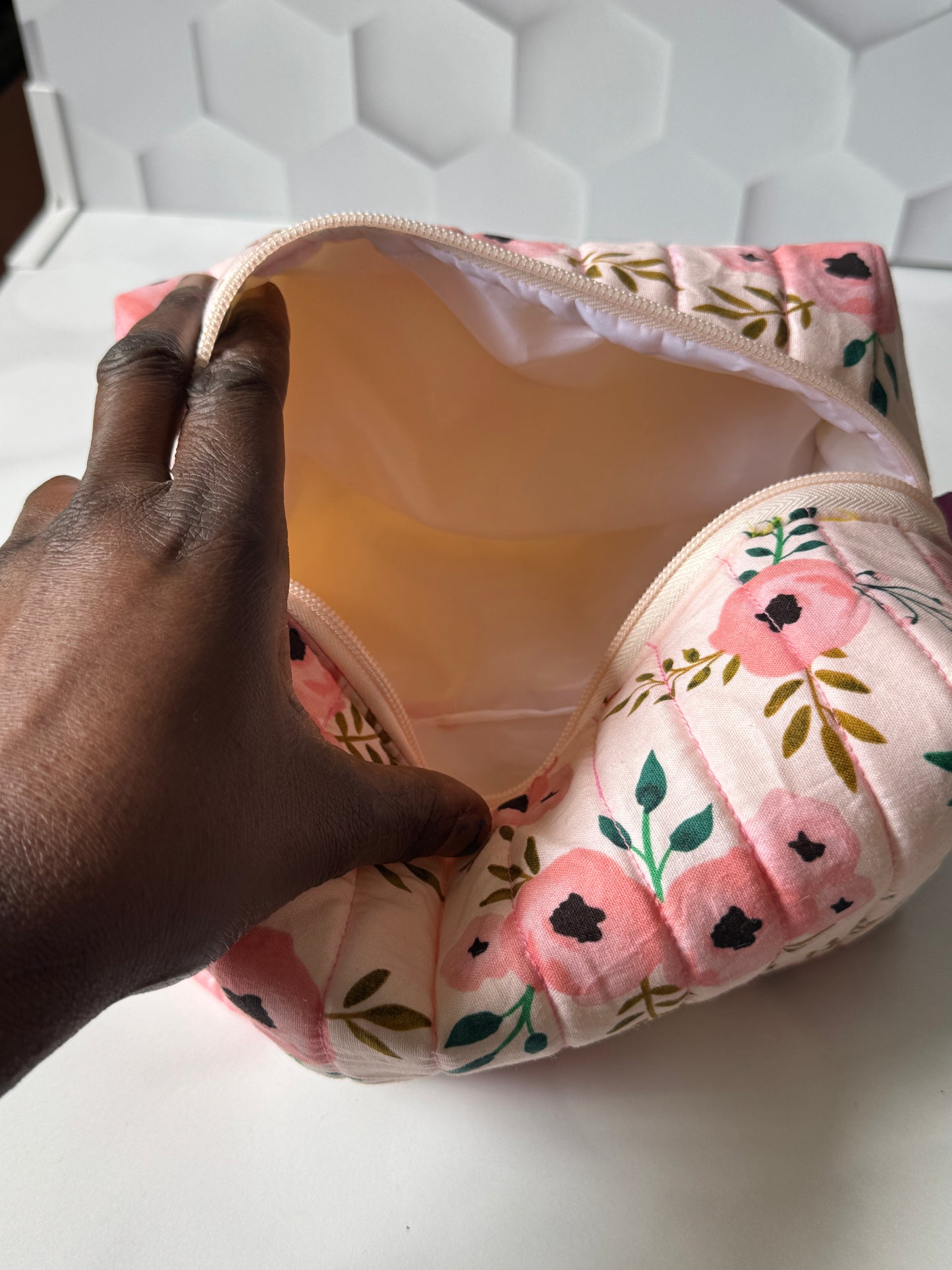 ROSE MAKEUP BAG