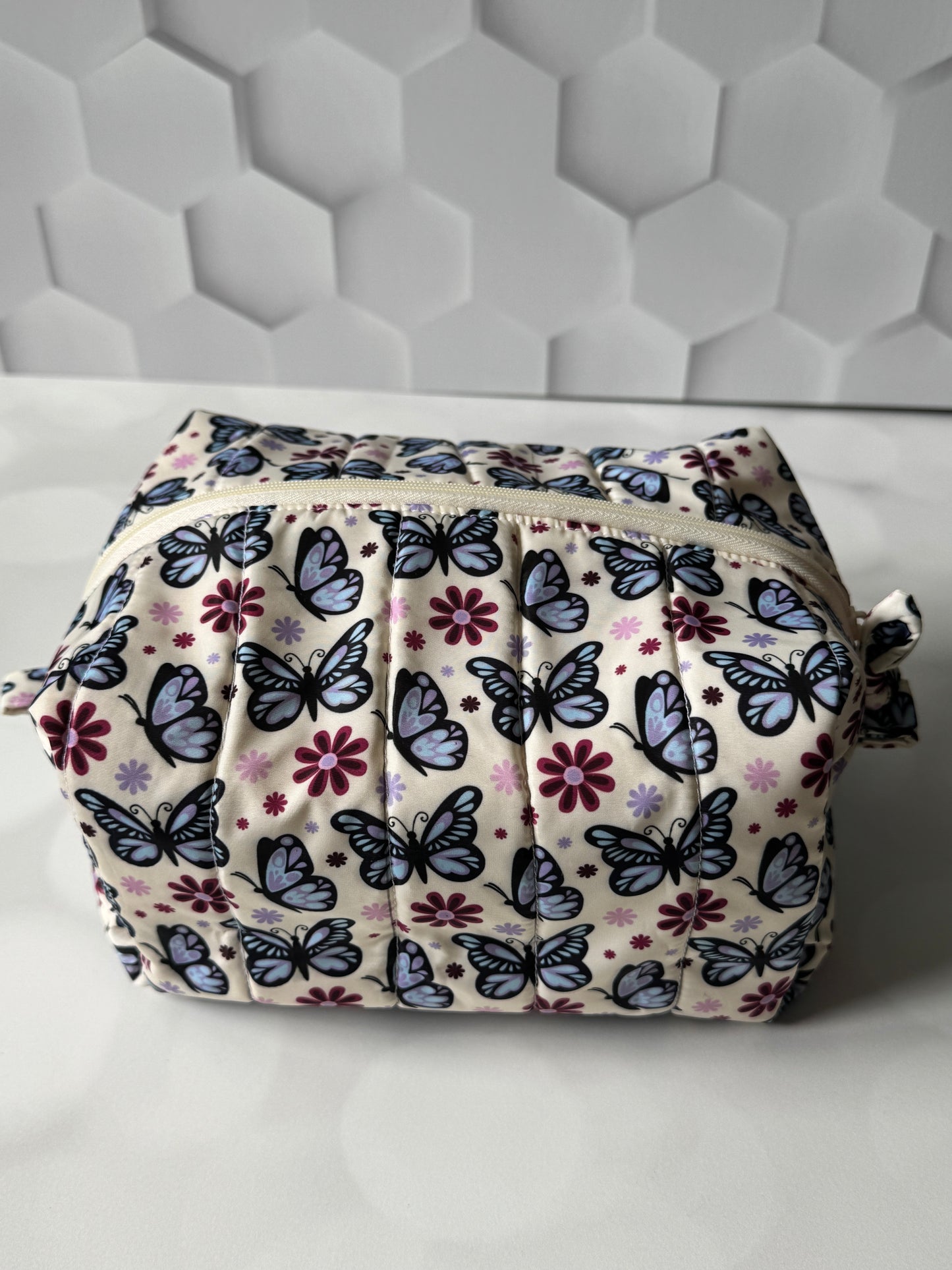 BUTTERFLY MAKEUP BAG