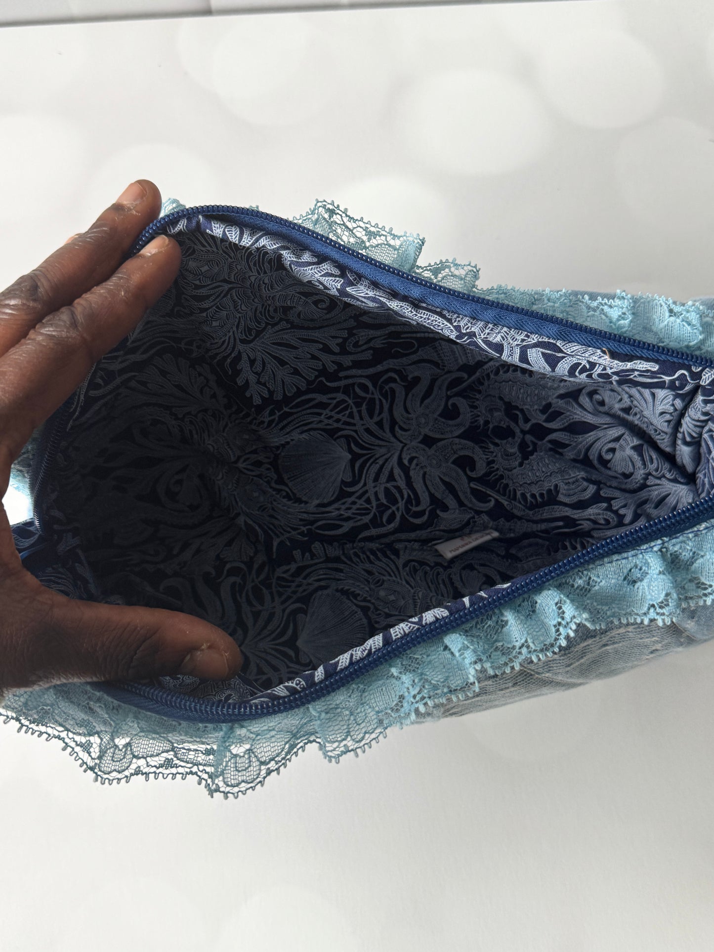 Demin Hair Tool Bag
