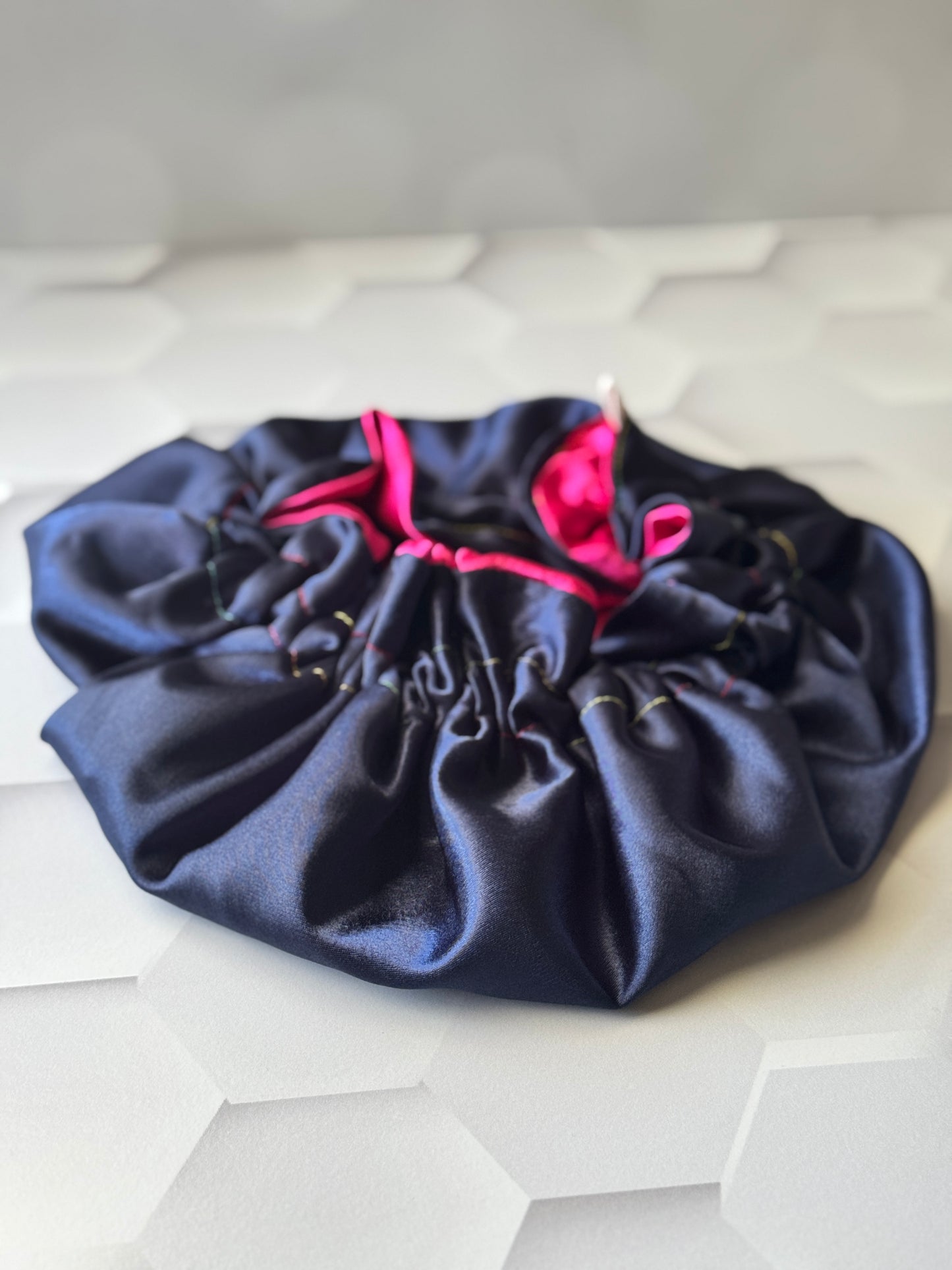 HotPink/MidNight Blue Bonnets -Kids