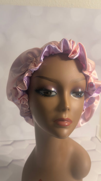 Lavender/ Babypink Bonnet
