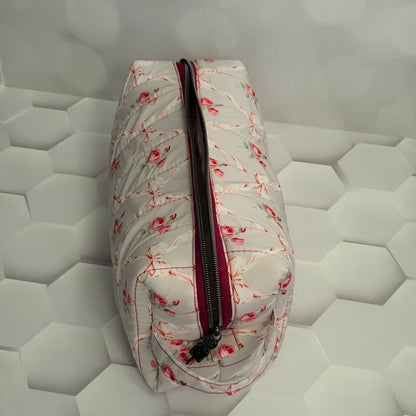 Bow Rose Hair Tools Bag