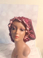 Satin Bonnet - Mauve/Dusty Rose