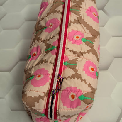 Pink Rose Hair Tools Bag