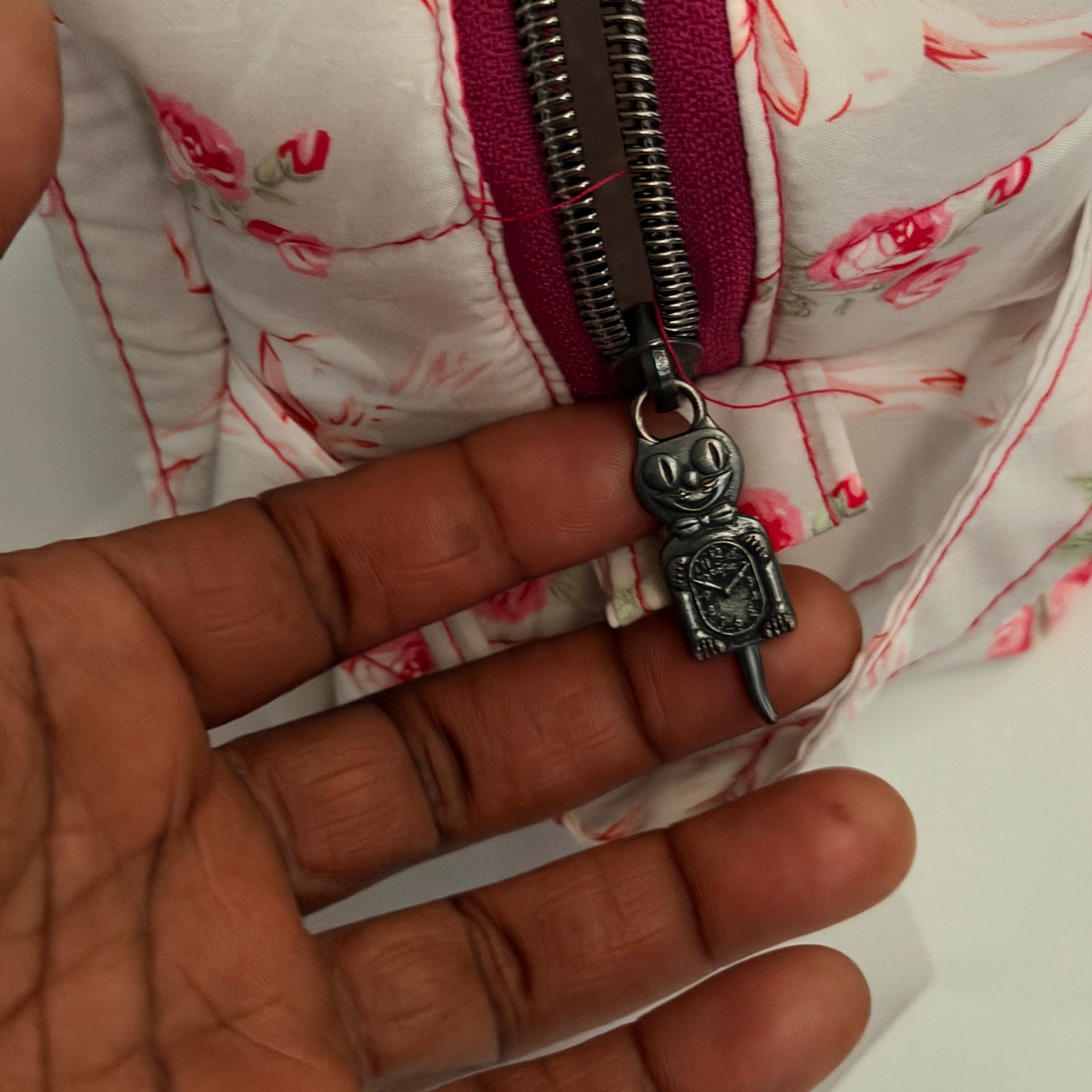 Bow Rose Hair Tools Bag