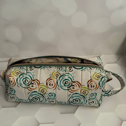 Cream Rose Hair Tools Bag