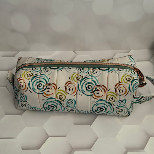 Cream Rose Hair Tools Bag