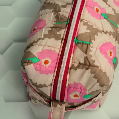 Pink Rose Hair Tools Bag
