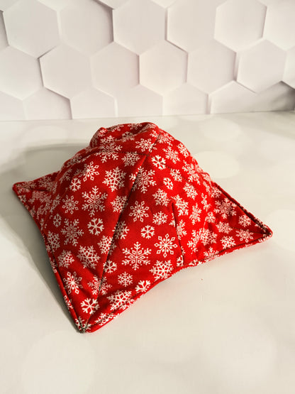Red Snowflake Bowl Cozy