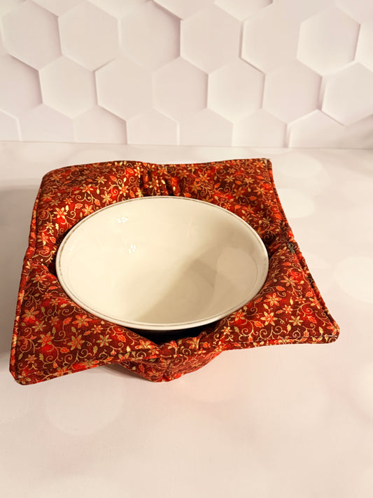 Wild small floral Bow Cozy