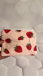 🍓 Strawberry Bliss Quilted Coin Wallet
