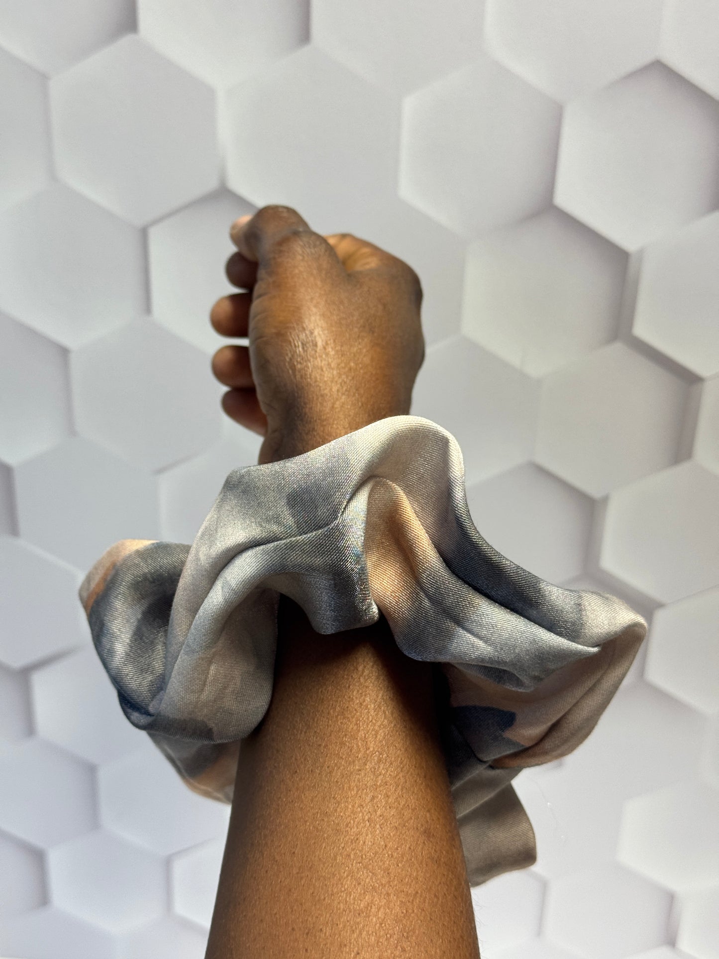 Sliver Scrunchies