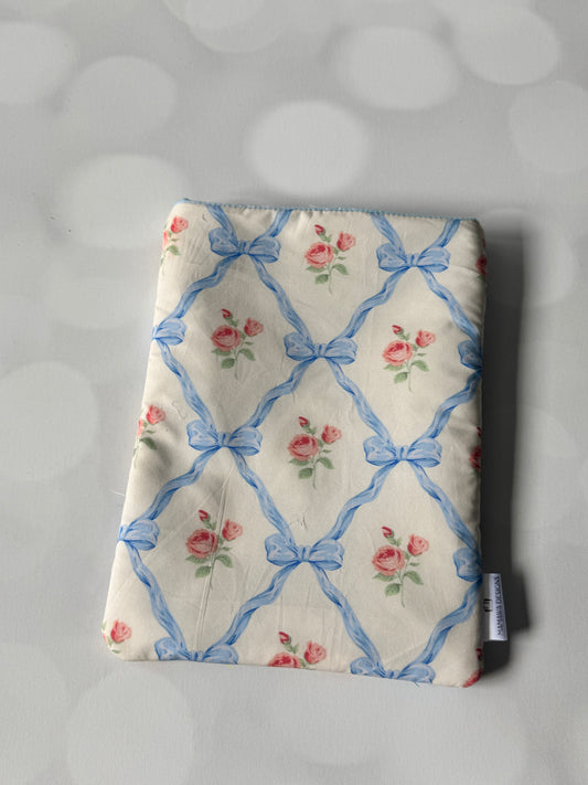 Blue Bow Kindle Book Sleeve