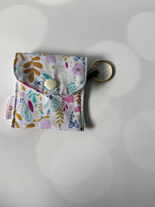 Pink Floral Airpods Case