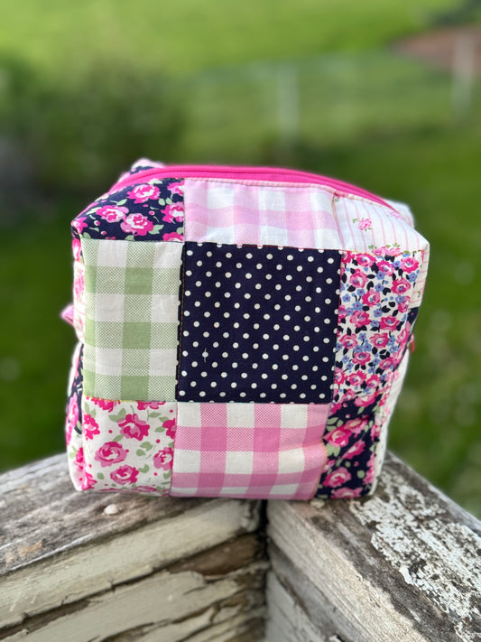 The Patchwork Makeup Bag