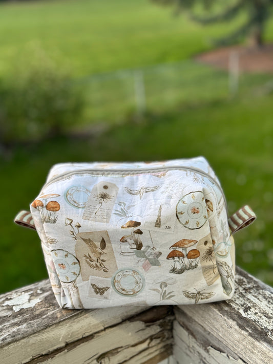 The Mushroom Makeup Bag